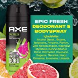 Axe Men Deodorant Epic Fresh 150 ML - 6'lı Avantaj Paketi