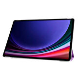 Samsung Galaxy Tab S9 Fe Plus 12.4" X610 Kılıf Standlı ince Kapaklı TabSmart