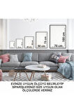 Metal Çerçeveli Gerçek Camlı Tablo CometusA 3 Lü Set