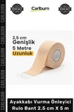 Özel Üretim Topuk Koruyucu Konforlu Esnek Ayak Sağlığı Ayakkabı Vurma Önleyici Rulo Bant 25 cm X 5 m