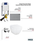 Tetra Asma Klozet , Gömme Rezervuar Set