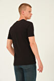 Ozel Space Erkek Baskili T-shirt - beden_variant_property : 2XL, renk_variant_property : 000-Siyah