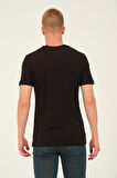 Ozel Space Erkek Baskili T-shirt - beden_variant_property : 2XL, renk_variant_property : 000-Siyah