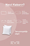 4 Adet Throw Serisi Antialerjik %100 Silikon Elyaf Dolgulu Kırlent Iç Kare Yastık 45x45cm 350gr