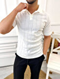 T-Shirt Nefes Alabilen Terletmez Polo Yaka Tshirt Slim Fit Tişört