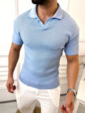 Tişört Nefes Alabilen Terletmez Yumuşak Dokulu T-Shirt Polo Yaka Slim Fit Tshirt