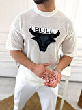 T-Shirt Nefes Alabilen Terletmez Pamuklu Fileli Tişört Oversize Tshirt Bull