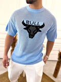 T-Shirt Nefes Alabilen Terletmez Pamuklu Fileli Tişört Oversize Tshirt Bull