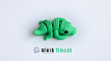 Timsah 3D Hareketli Oyuncak - Model Midi (orta) Boy