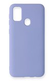Newface Samsung Galaxy M31 Kılıf Nano içi Kadife Silikon - Lila