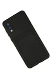 Newface Samsung Galaxy A02 Kılıf Kelvin Kartvizitli Silikon - Siyah