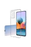 Newface Xiaomi Redmi Note 10 Pro Kılıf Lüx Şeffaf Silikon