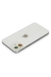 Newface Apple iPhone 12 Renkli Kamera Lens Koruma Cam - Turuncu-Yeşil