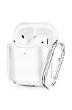 Newface Apple Airpods 2 (2.nesil) Hang Kılıf - Şeffaf