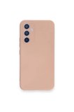 Newface Samsung Galaxy A34 5G Kılıf Nano içi Kadife Silikon - Pudra