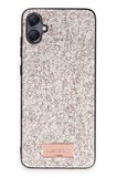 Onegif Samsung Galaxy A05 Bright Simli Kapak - Gold
