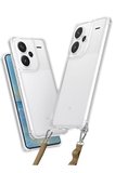 Newface Xiaomi Redmi Note 13 Pro Plus Kılıf Penta Silikon Kılıf - Şeffaf