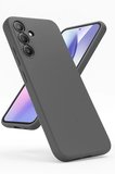 Newface Samsung Galaxy A24 4G Kılıf First Silikon - Gri