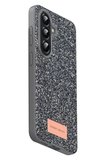 Onegif Samsung Galaxy A17 5G Bright Simli Kapak - Gümüş