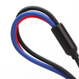 Torima Şarj Kablosu Type-C Lightning Micro U35 Siyah 3IN1 3.0A Cihaz Aparatı Gereç Hızlı Kablo