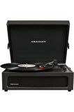 Crosley Voyager Bluetooth Alıcılı Ve Taşınabilir Siyah Vintage Plak Çalar Pikap