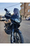 Honda Transalp XL 650 Siperlik Ön Cam 2000 2008 Model 54cm Siyah Renkli 4mm