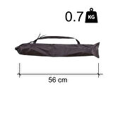 YekOutdoor Alüminyum Katlanır Çantalı Olta Sehpası- Balıkçı Tripodu