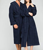 Kapşonlu ultra beden bornoz 