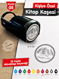 Kişiye Özel İsim Yazılı Kitap Kaşesi - İsme Özel Kitap Mühürü M5-T648