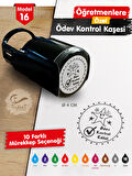Öğretmenlere Özel Ödev Kontrol Kaşesi - Ödev Kontrol Mühürü M16-T659