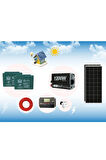 Bağ Evi Bahçe Yayla Karavan Konteyner Mini Buzdolabı Led TV Aydınlatma Güneş Sistemi