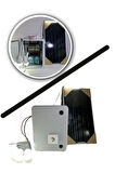 50W Panel + 24Ah Jel Akü + 3 Lamba Taşınabilir TV Lamba Güneş Enerji Sistemi