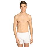 Tutku 6 Adet Beyaz Renk Likralı Boxer