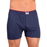 Berrak 3 Adet Lacivert Renk Penye Boxer