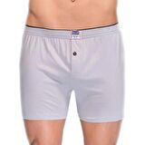 Berrak 3 Adet Gri Renk Penye Boxer