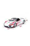 Kız Erkek Çocuk Oyuncak 28009 Burago Porsche 918 Spyder 1:24 Model Araba Kız Erkek Çocuk Oyuncak Eği