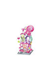 Kız Erkek Çocuk Oyuncak KP28012 Keeppley Candy Shop City Corner Blok Seti -Vagon life Kız Erkek Çocu