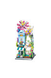 Kız Erkek Çocuk Oyuncak KP28016 Keeppley Grenness Flower Store Blok Seti Kız Erkek Çocuk Oyuncak Eği