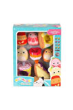Çocuk Oyuncakları SQ MM0018 Micromallows 4 figür 4 Aksesuar Set -Necotoys Kız Erkek Çocuk Oyuncak Eğ