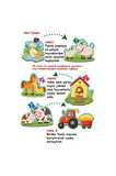 Kız Erkek Çocuk Oyuncak 1734 Dıytoy, Baby Puzzle- İlk Çiftlik Puzzle Kız Erkek Çocuk Oyuncak Eğitici