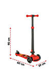 Eğitici Oyuncaklar 07354 POWER SCOOTER ( KIRMIZI) Kız Erkek Çocuk Oyuncak Eğitici Oyuncaklar
