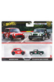 Kız Erkek Çocuk Oyuncak 1:64 Premium Car Culture 2'li Morris Mini Ve 67 Austin Mini Pickup Kız Erkek