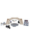 Kız Erkek Çocuk Oyuncak 1068398 Batman Batcave Film Anları 1 araç + 2 figür -Spinmaster Kız Erkek Ço