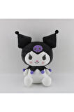 Kız Erkek Çocuk Eğlenceli Oyuncaklar Kawaii Sanrio Kuromi Karikatür Peluş Oyuncak 25Cm