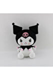 Kız Erkek Çocuk Eğlenceli Oyuncaklar Kawaii Sanrio Kuromi Karikatür Peluş Oyuncak 25Cm