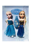 Kız Erkek Çocuk Eğlenceli Oyuncaklar Frozen Ve Anna Karlar Ülkesi Ikili Oyuncak Et Bebek 15Cm