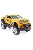 Kız Erkek Çocuk Oyuncak Die Cast Çek Bırak Sarı Arazi Aracı Kız Erkek Çocuk Oyuncak Eğitici Oyuncakl