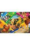 Kız Erkek Çocuk Oyuncak LK 113 Aslan Kral Puzzle 200 Parça - Ks Puzzle Kız Erkek Çocuk Oyuncak Eğiti