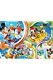 Kız Erkek Çocuk Oyuncak KS Mickey Mouse Puzzle 200 Parça Kız Erkek Çocuk Oyuncak Eğitici Oyuncaklar
