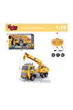 Kız Erkek Çocuk Oyuncak XF-789-110A-1A-3A-4A Kumandalı Şarjlı İş Makinesi Kız Erkek Çocuk Oyuncak Eğ